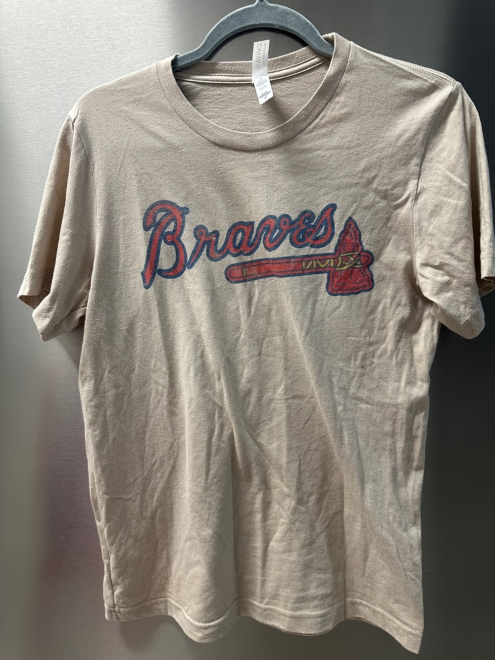 Braves Graphic Short Sleeve Tee - Beige